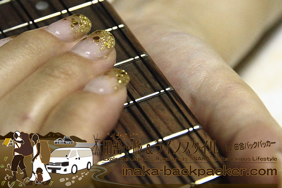 こんな可愛らしいネイルも（能登・穴水町岩車（石川県）